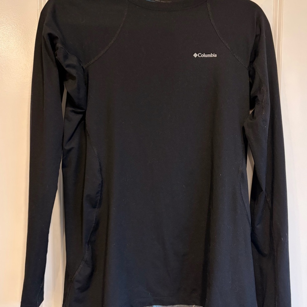 Columbia Black Performance Long Sleeve Top